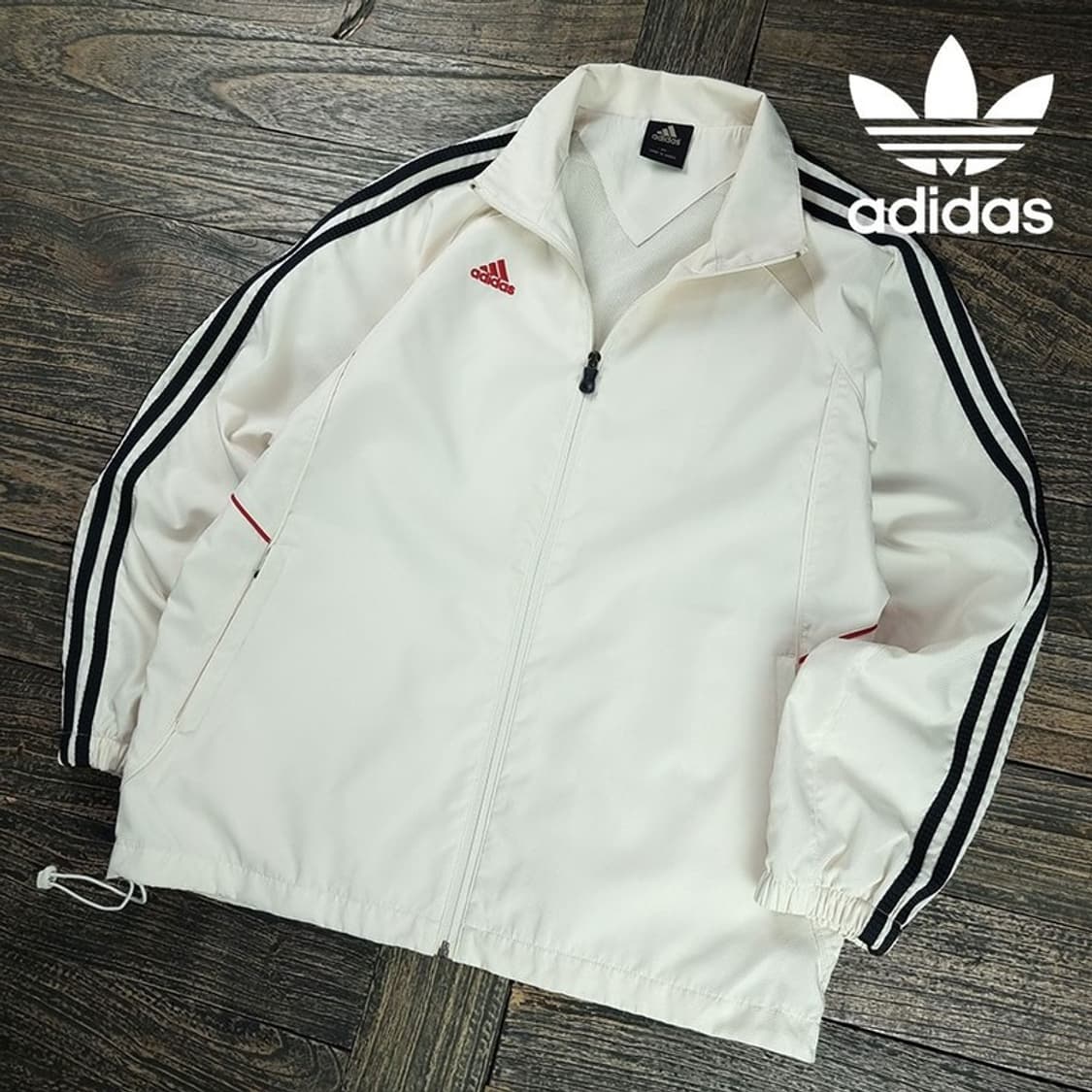 [아디다스] 00s Y2K 빈티지 삼선 바람막이 자켓 M20160 상품이미지1