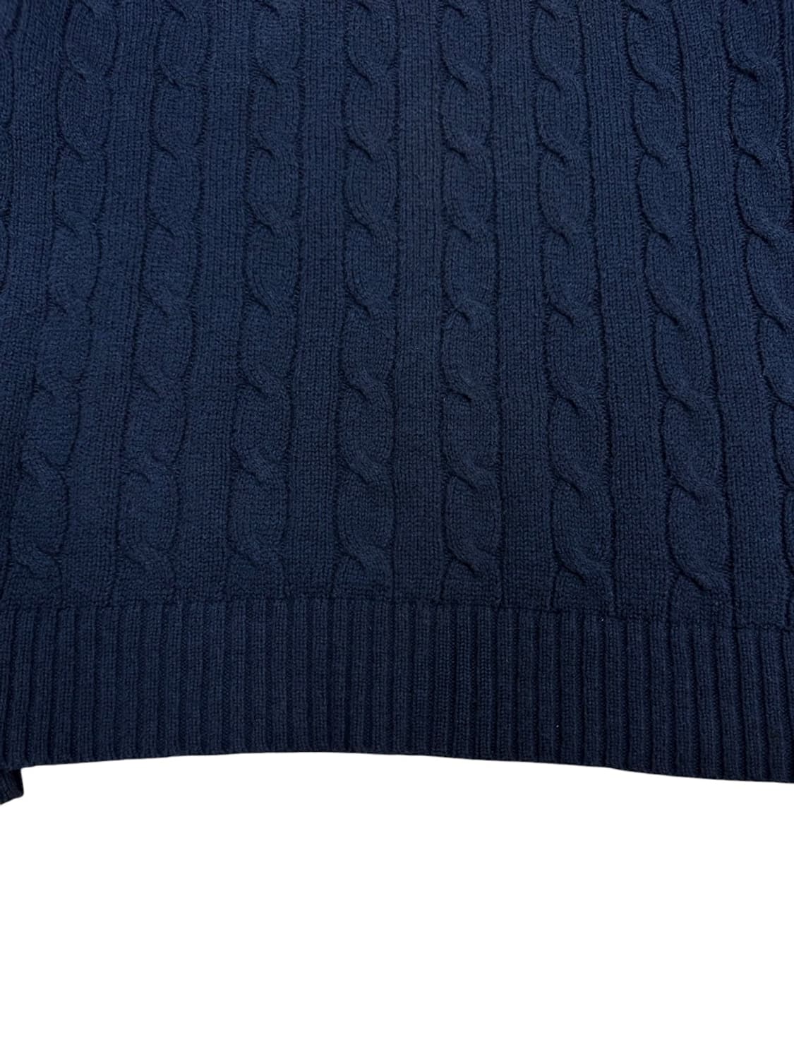 폴로 꽈배기니트 네이비 (L~XL) 상품이미지4