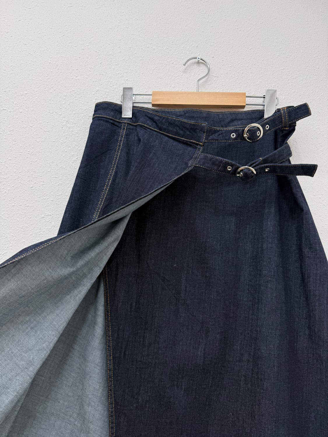 빈티지 ZARA 데님 벨트 스커트 상품이미지3