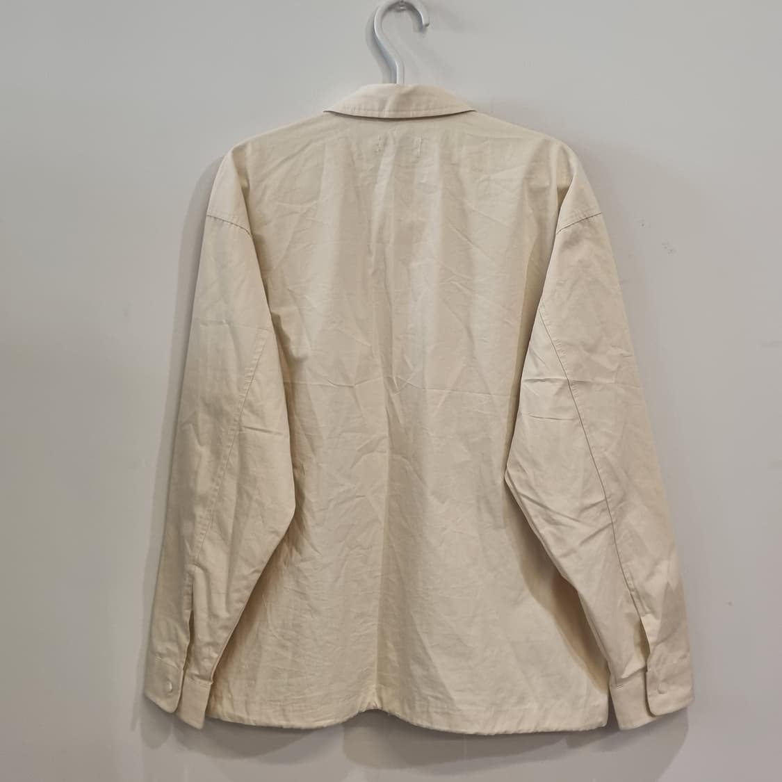 Yale 예일 아이보리 면 자켓 셔츠 L 상품이미지3