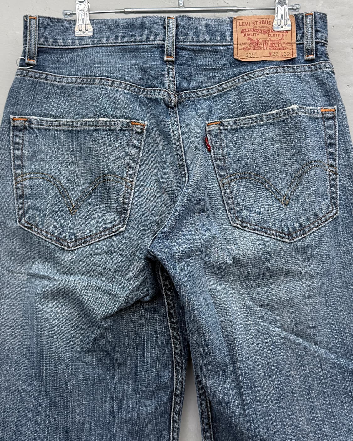 리바이스 00s 569 로우 스트레이트 핏 데님 팬츠 상품이미지8