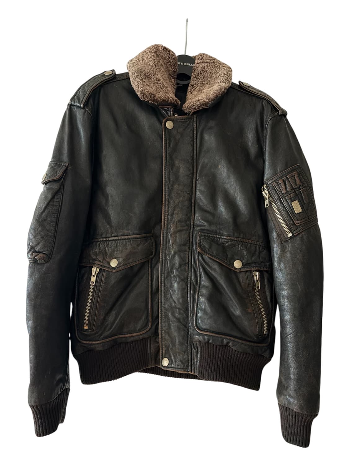 디젤 램스킨 봄버 상품이미지1