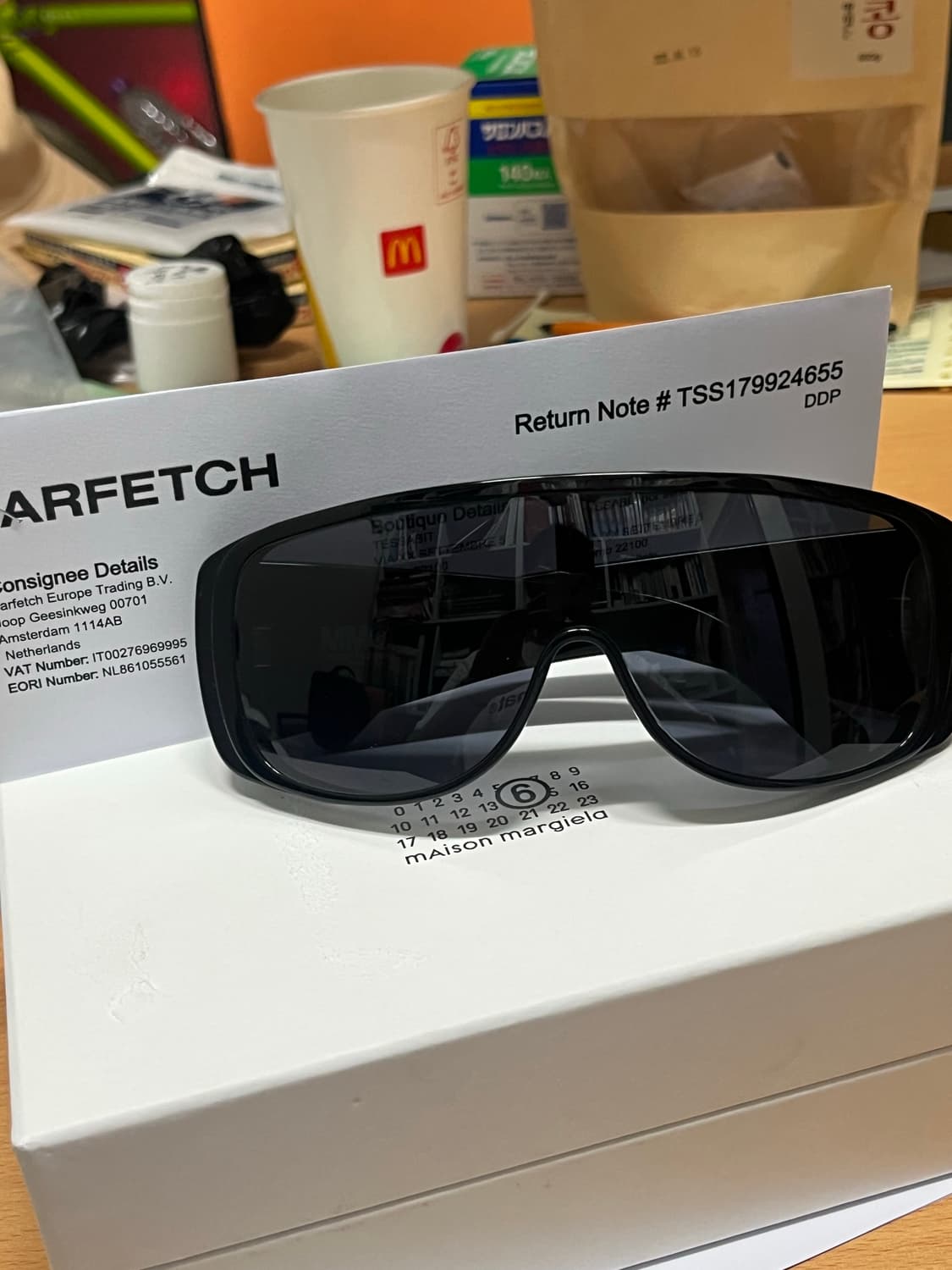 마르지엘라 실드프레임 선글라스 상품이미지2