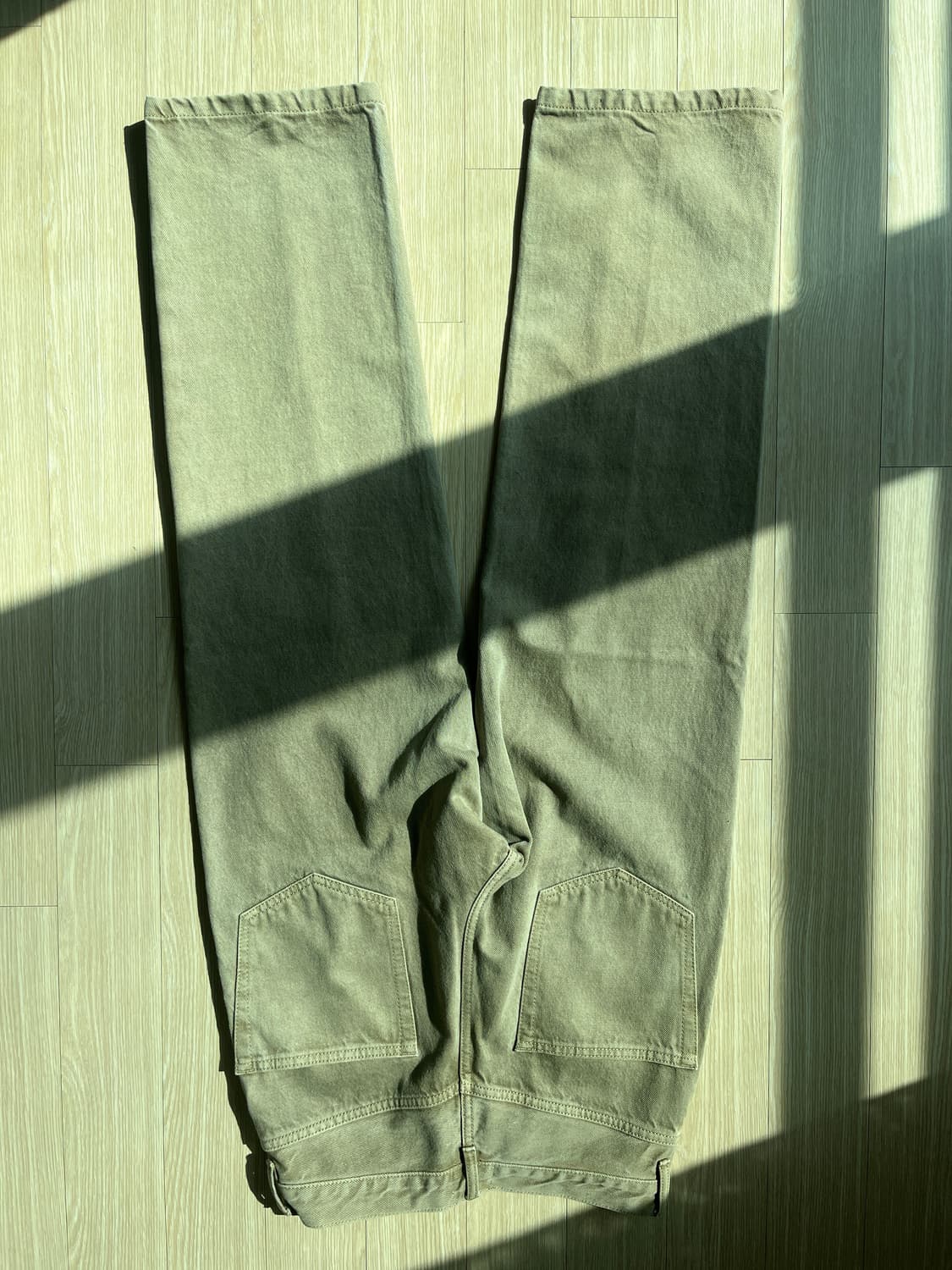 블랭크룸 컨빈스 컬러 데님 팬츠 베이지 0 상품이미지3