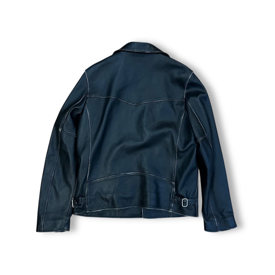 커스텀멜로우 쉽스킨 라이더 자켓 상품이미지5