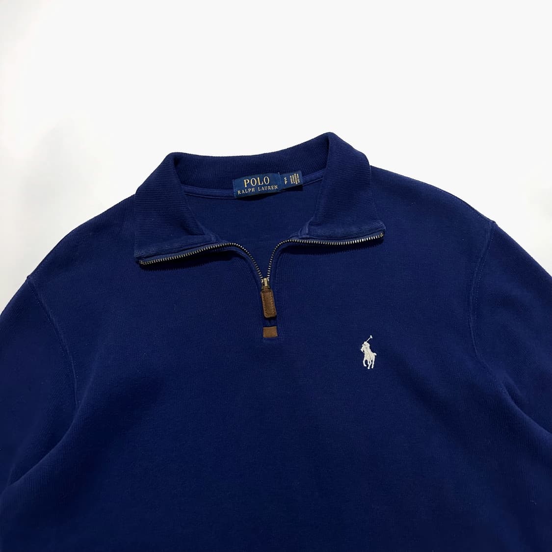 폴로 신형 화이트포니 하프집업 니트 상품이미지3