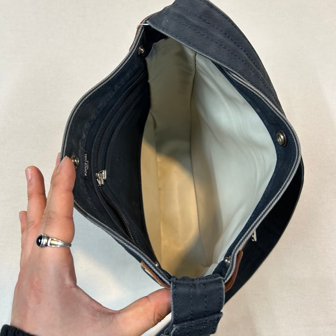 요시다 포터 포터걸 크로스백 숄더백 가방 네이비 V13 상품이미지6