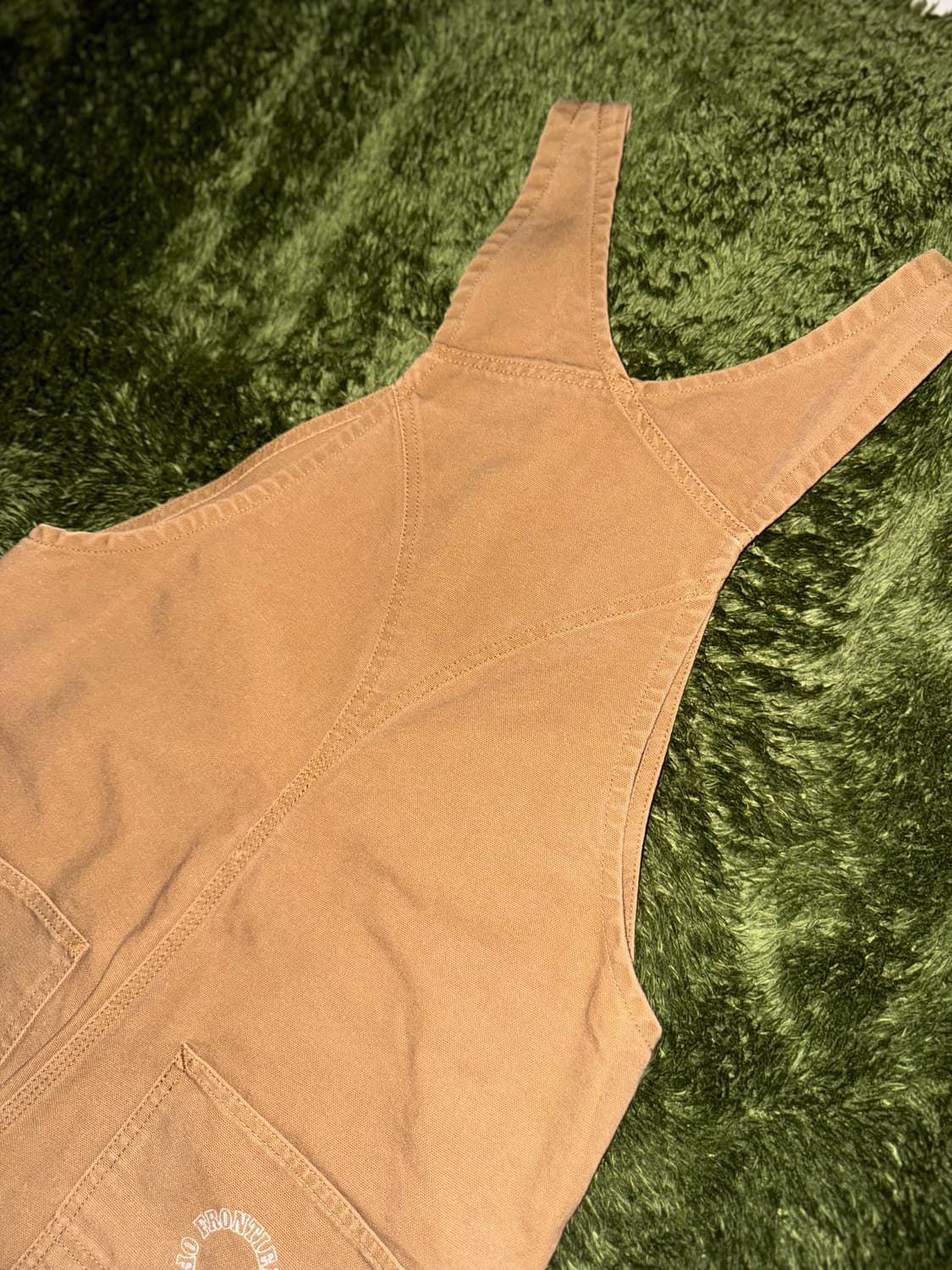 [M] 브레인데드 X 칼하트 WIP 콜라보 덕 캔버스 오버롤 상품이미지9