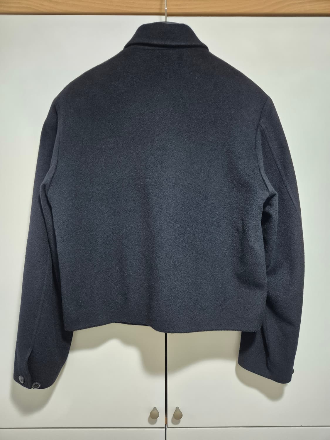 캐시미어 체스트 집 베를린 자켓 다크네이비 XL 상품이미지8