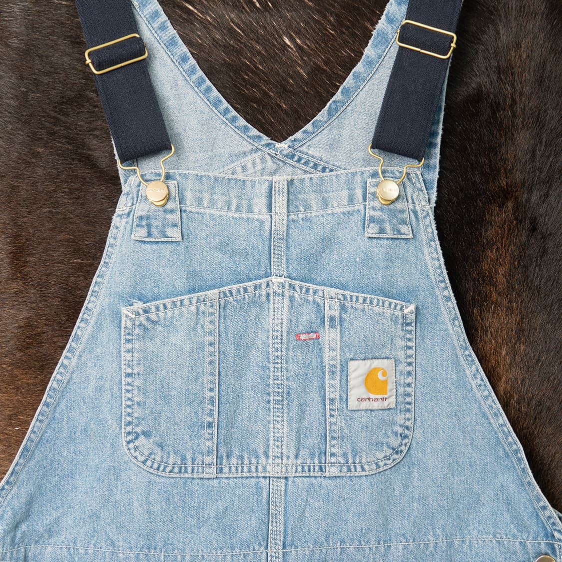 [32] 칼하트 WIP BIB 데님 오버롤  상품이미지2