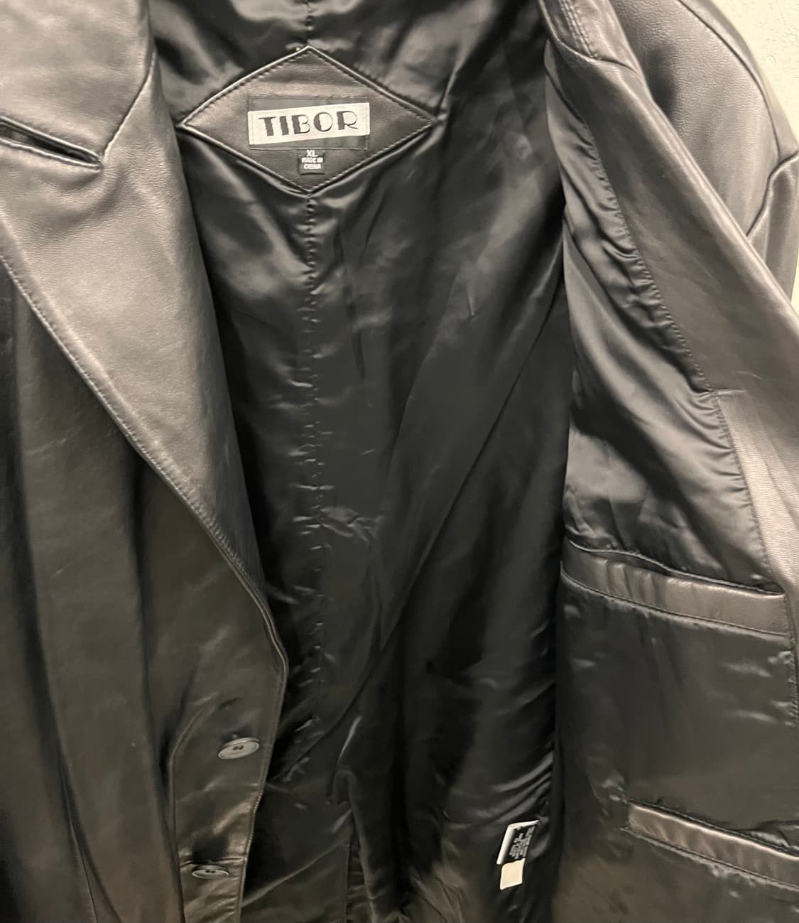 TIBOR 가죽 자켓 XL 상품이미지2
