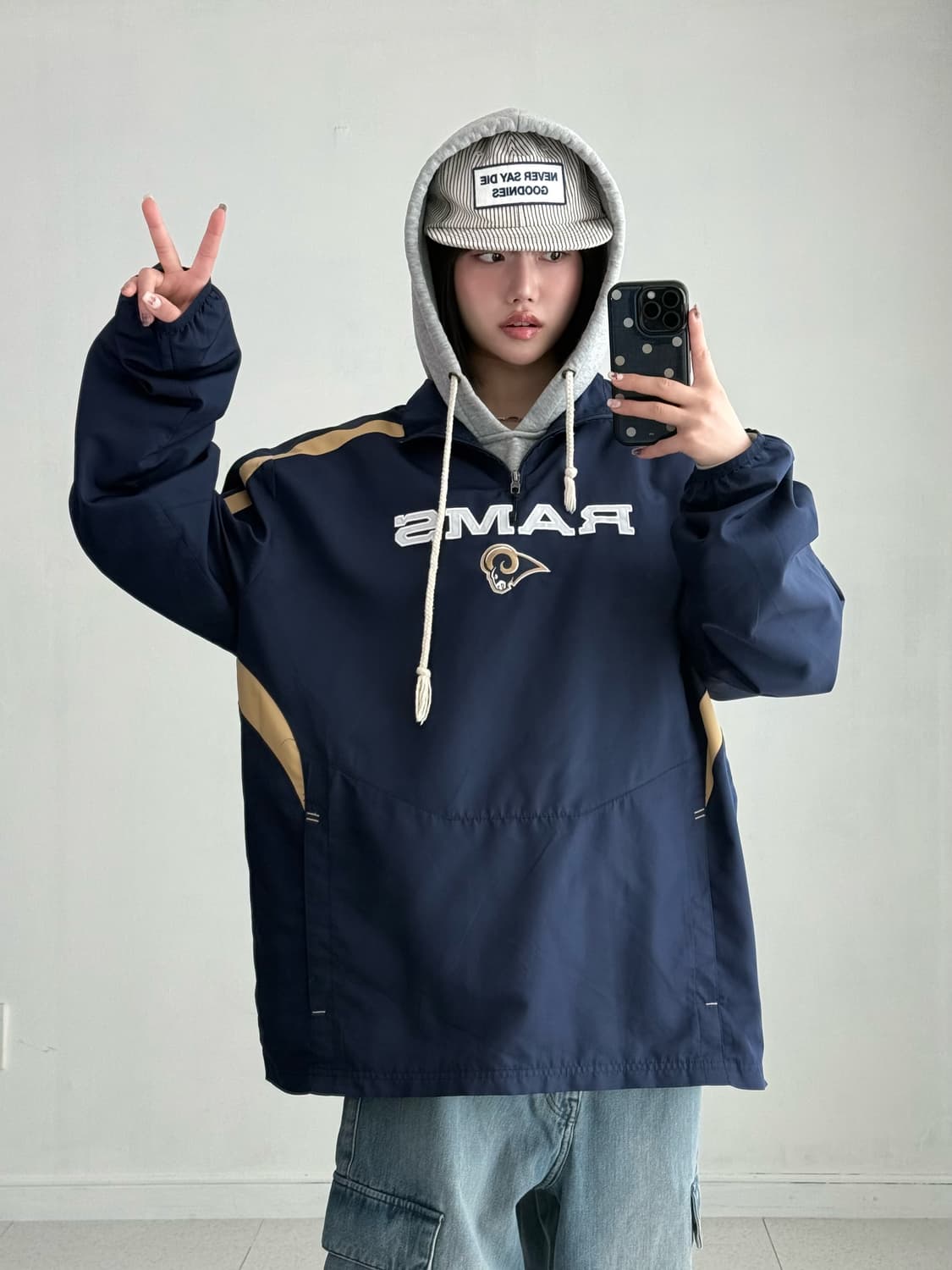 리복 NFL RAMS 웜업 상품이미지3