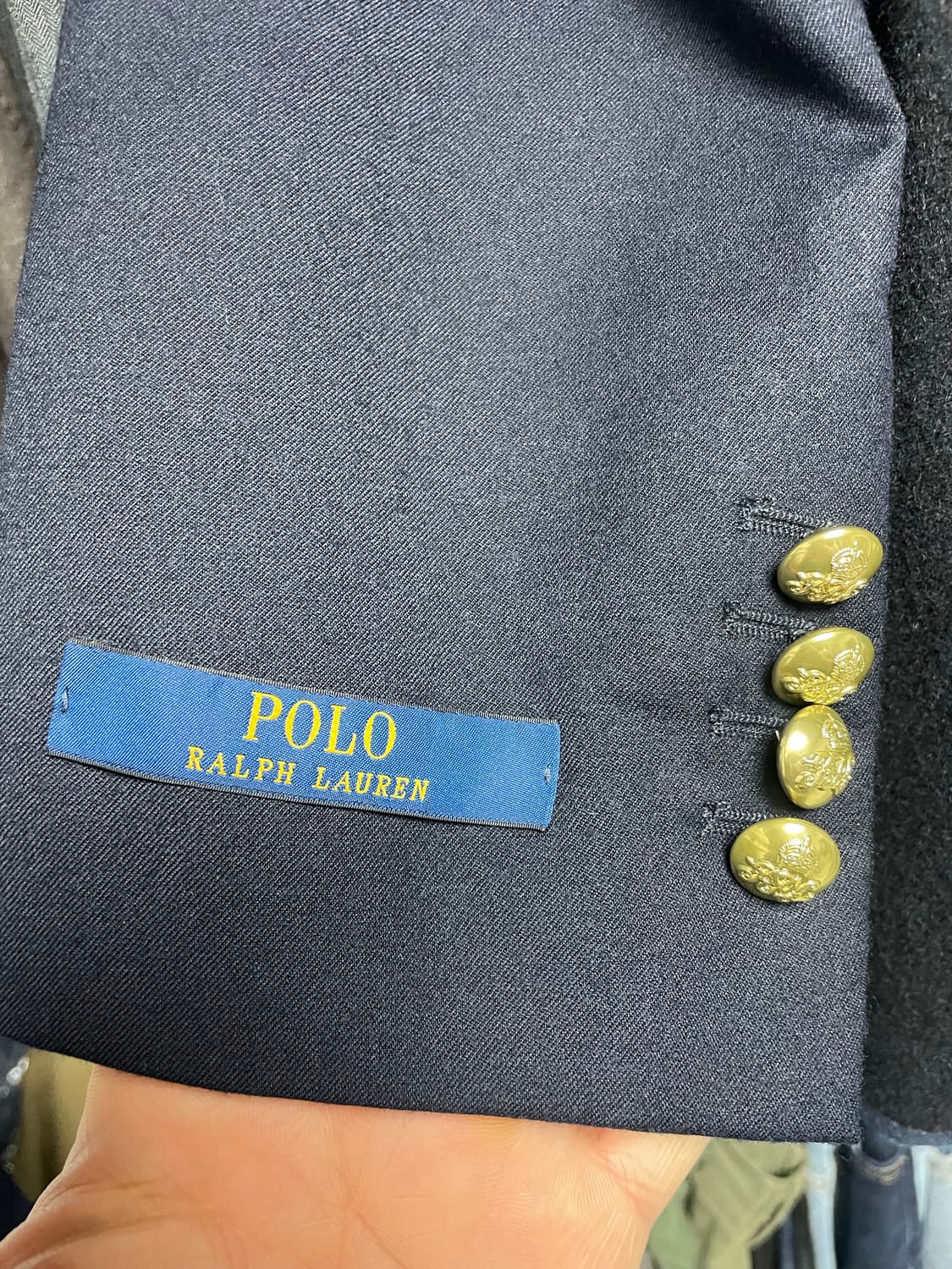 폴로 랄프로렌 금장블레이져 42R 텍달린 새상품 상품이미지6