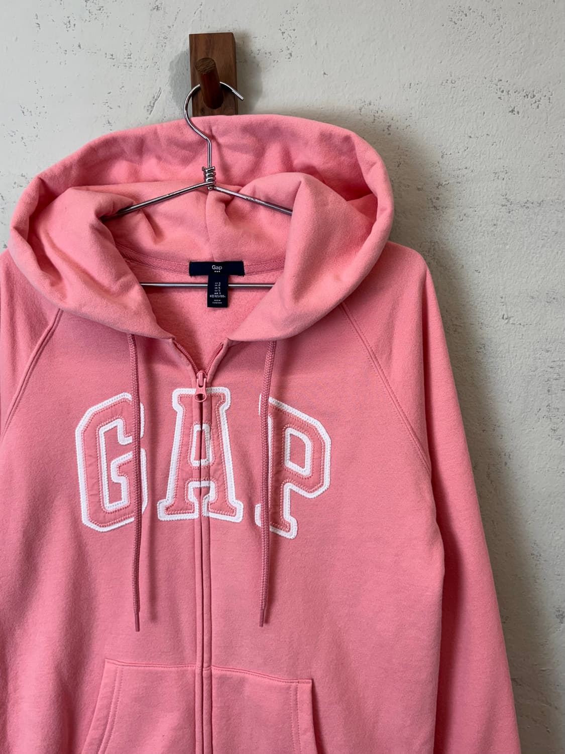 GAP 갭 후드집업 핑크 상품이미지2