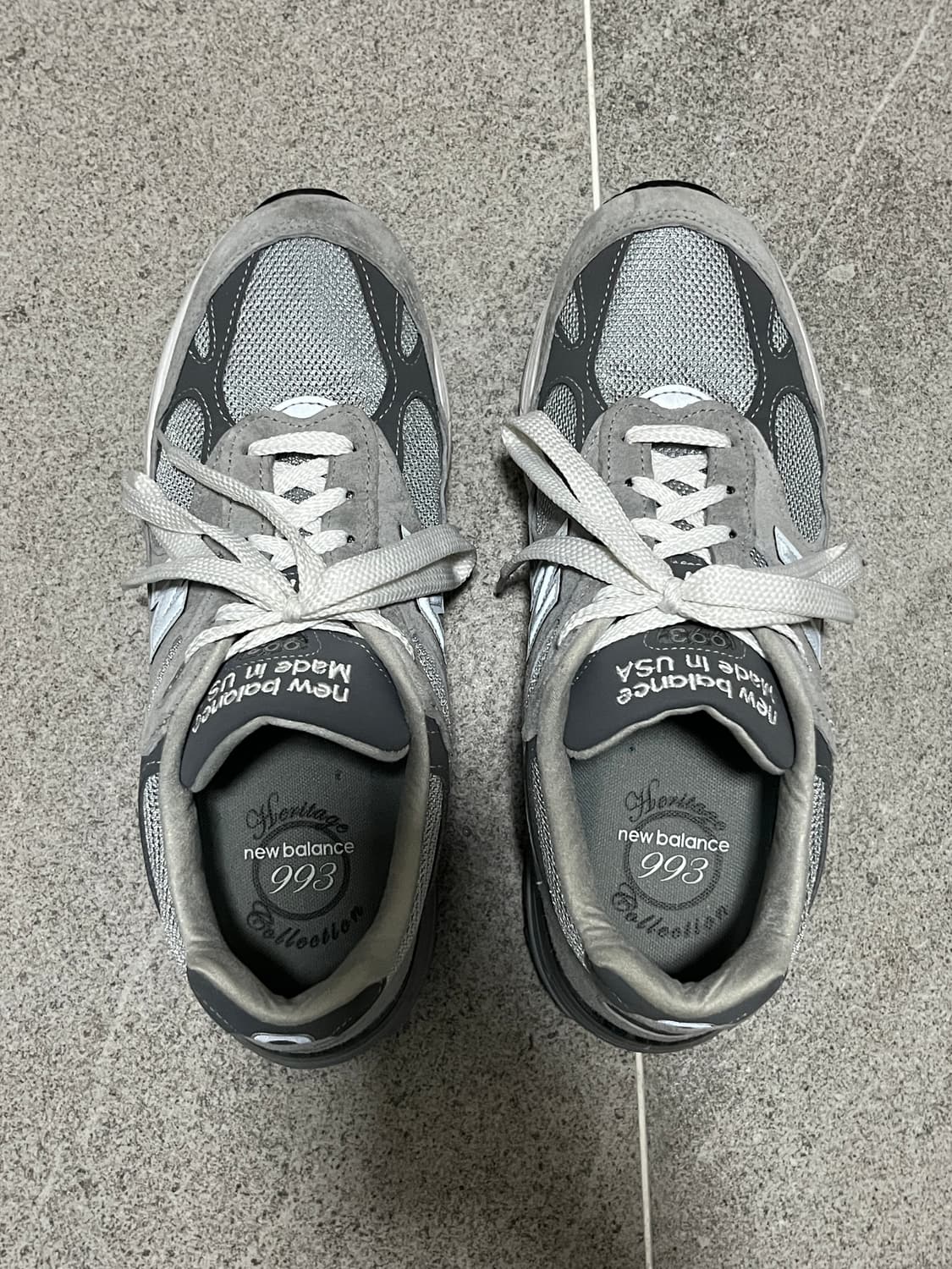 [280] 뉴발란스 993 그레이 Made in USA 상품이미지4