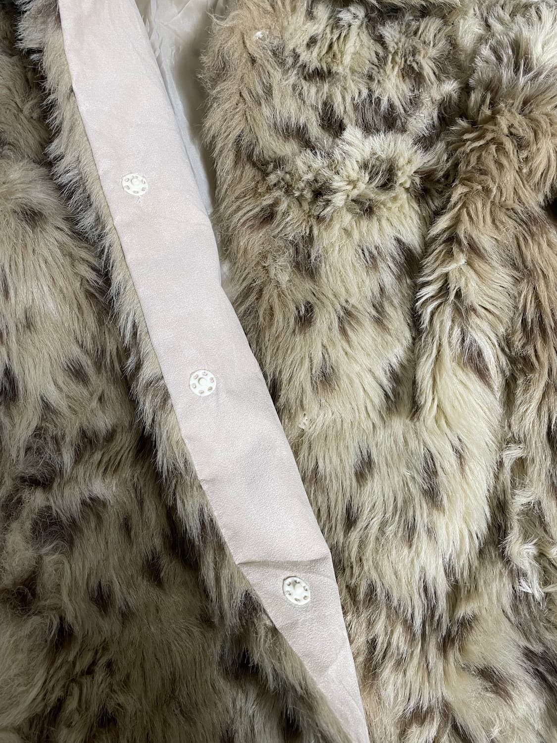 y2k 호피 퍼자켓 상품이미지4