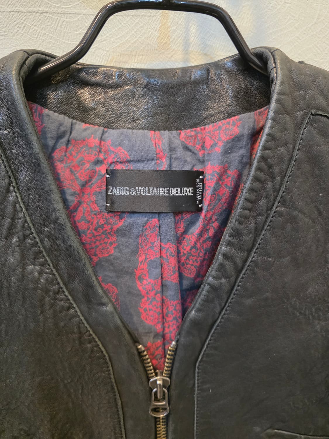 자딕앤볼테르 가죽 블랙 가죽자켓 상품이미지1