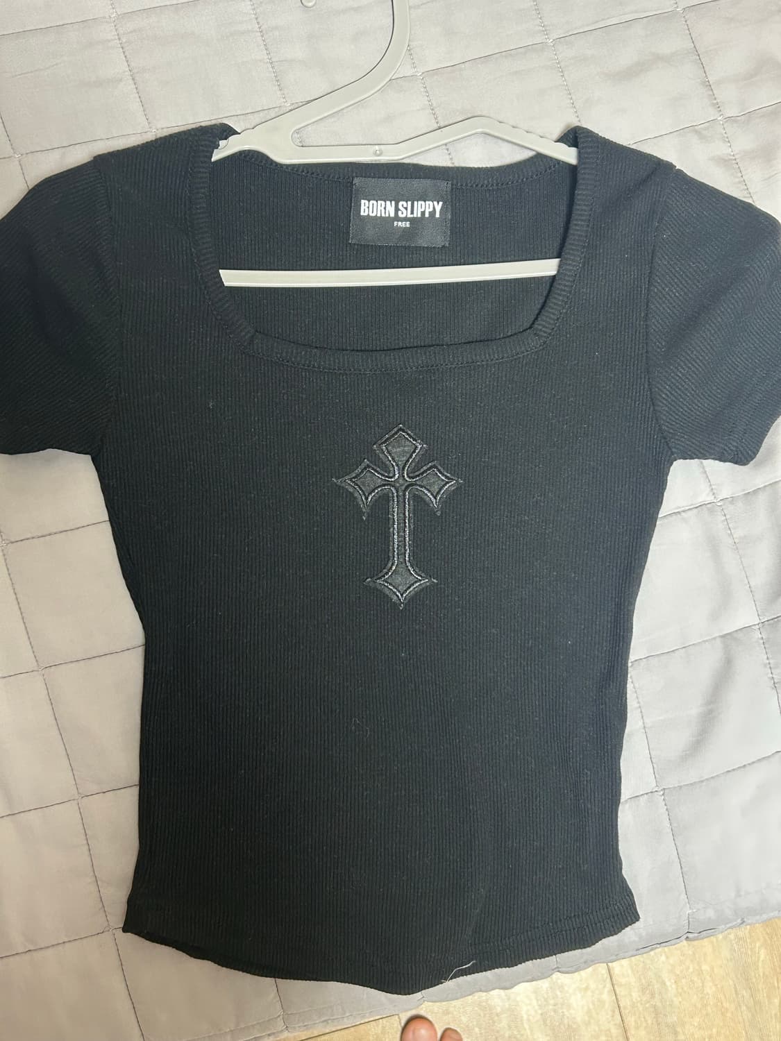 본슬리피 반팔 십자가 여름 반팔 힙 상품이미지2