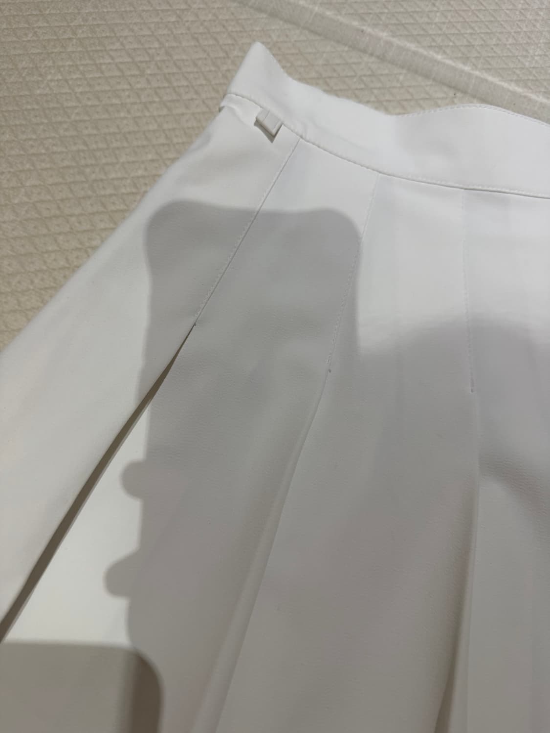 클로브 플리츠 화이트스커트M 상품이미지4