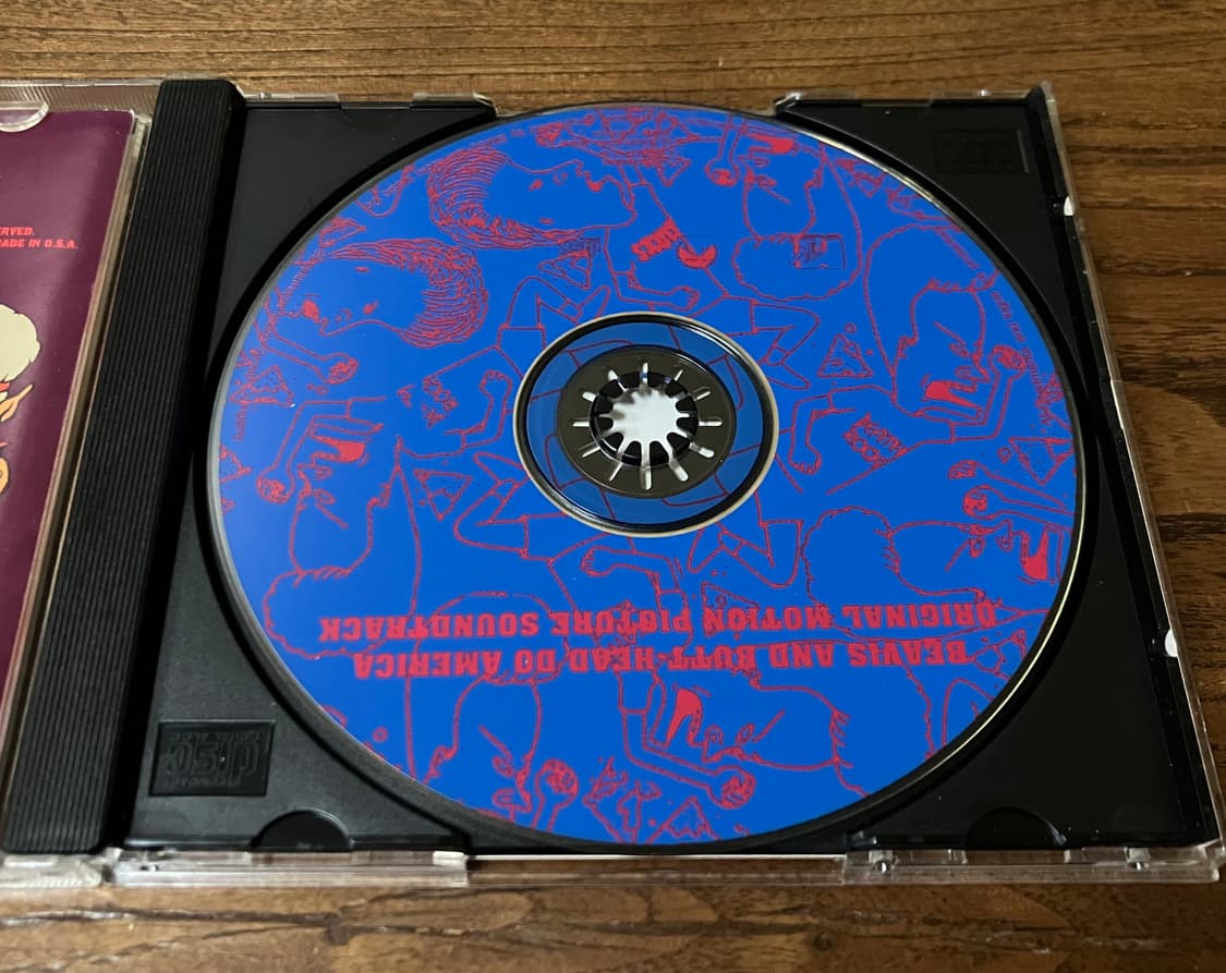 90s 애니 영화 비비스앤벗헤드 OST 라이센스 초판 CD 카세트테이프 상품이미지6