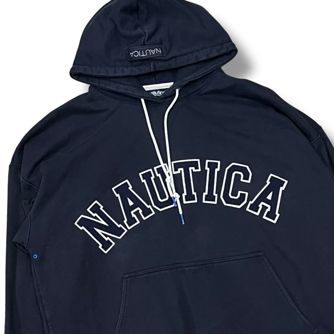 노티카 빅로고 후드티 s08730 상품이미지4