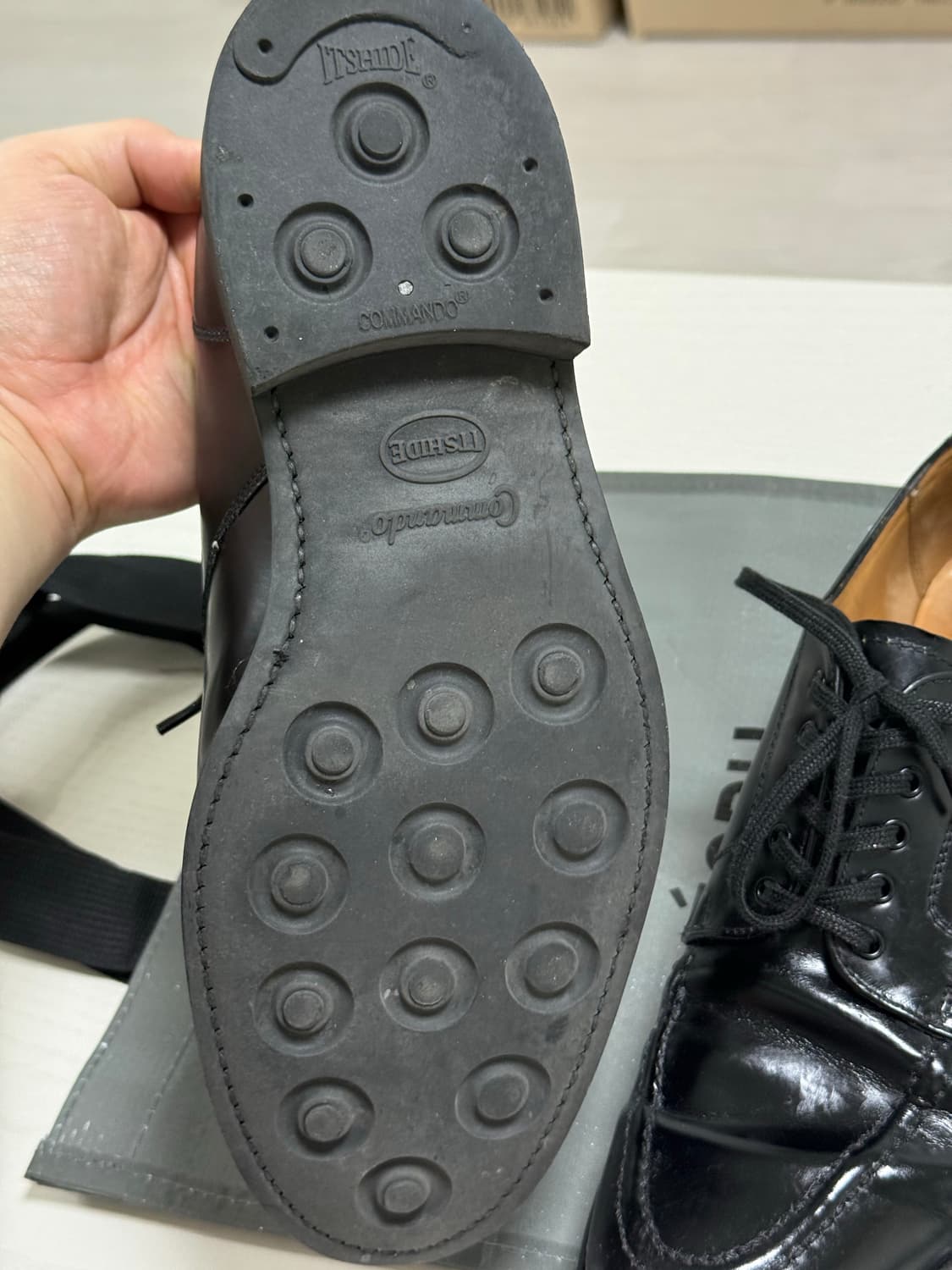 샌더스 밀리터리 Y팁 슈즈 UK7 255~260 상품이미지5