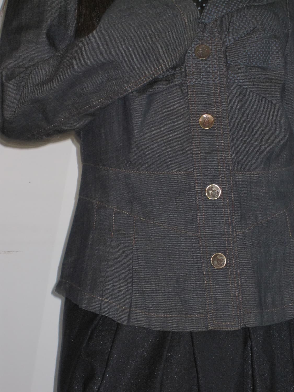 인디고 데님 자켓 상품이미지8