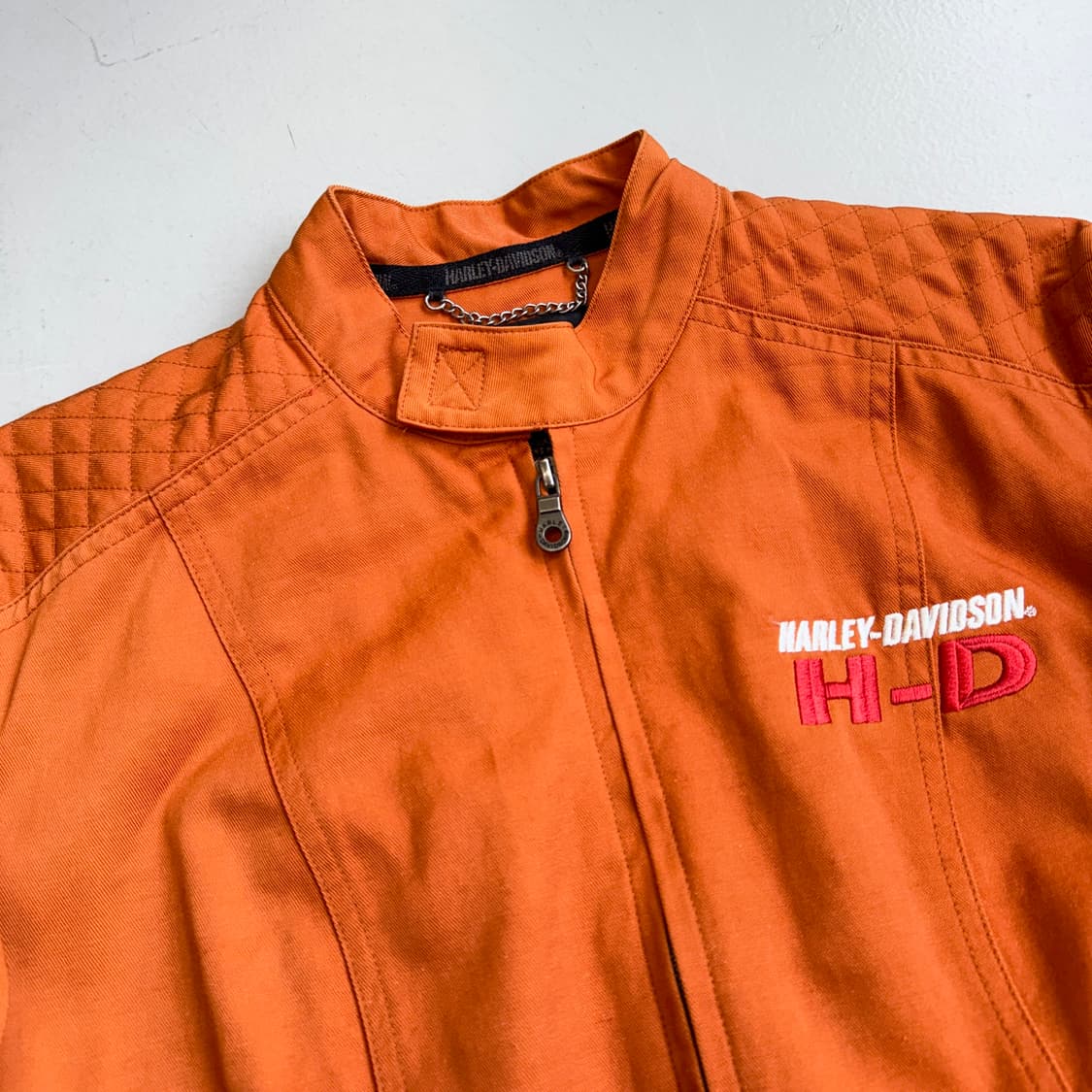 할리데이비슨 Y2K 코튼 바이커 자켓 상품이미지4
