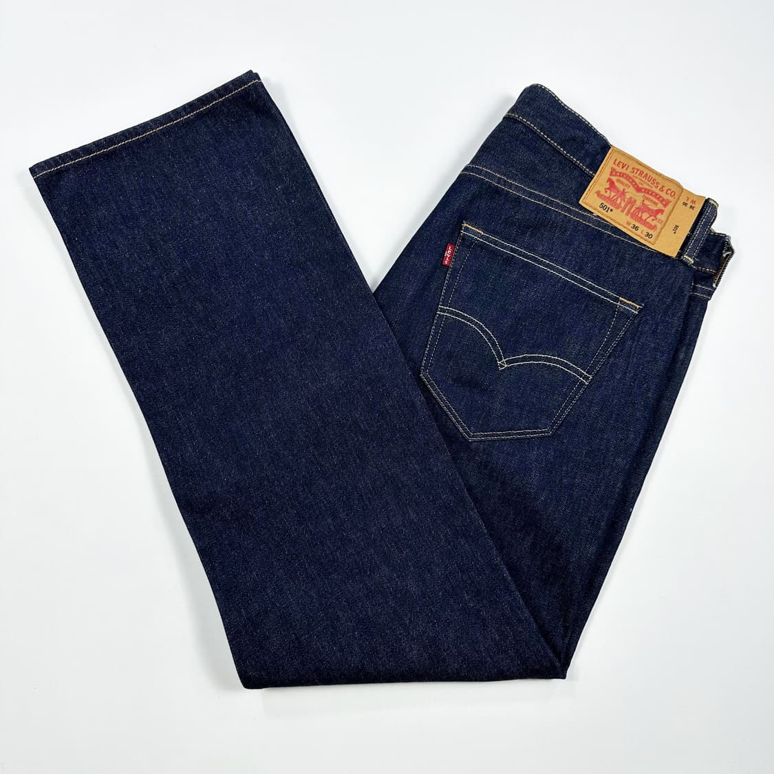 리바이스 501 오리지널 생지 데님 팬츠 (36인치) 상품이미지2