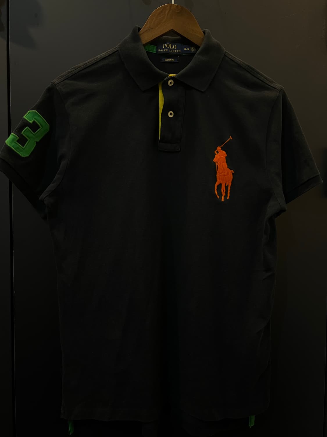 폴로 랄프로렌 치프키프 네이비 빅포니 카라 반팔티 상품이미지1