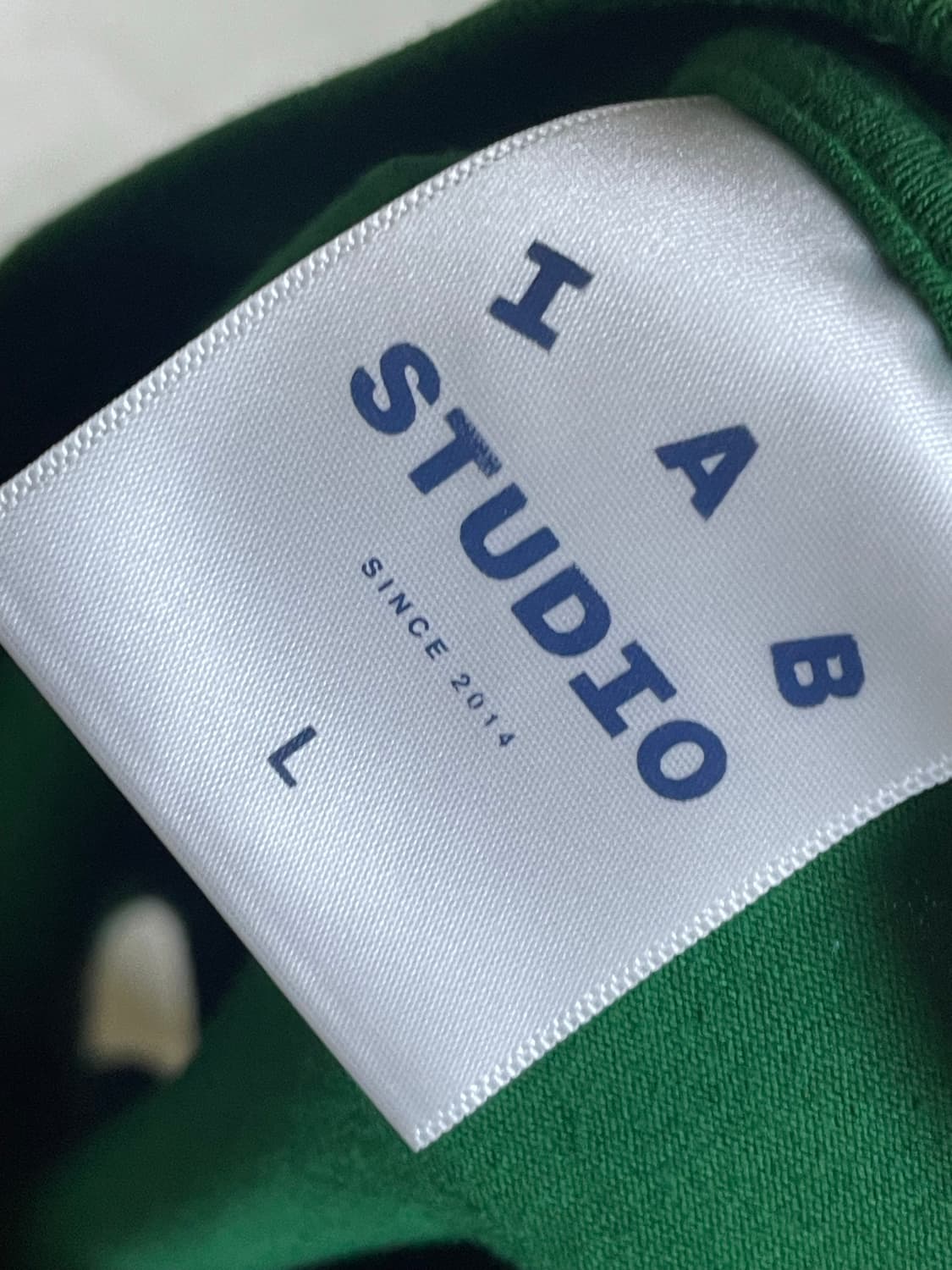 아이앱스튜디오 그린 반팔 L 22FW 상품이미지5