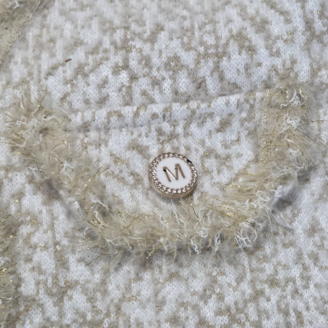 Marie Claire 마리끌레르 트리밍 트위드 자켓 가디건 상품이미지7