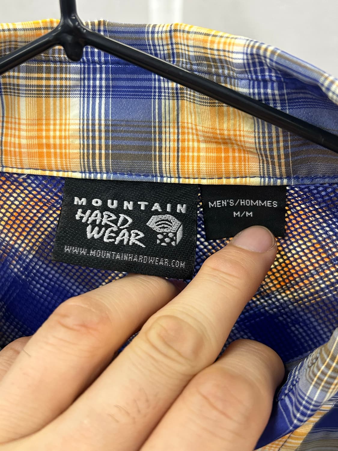마운틴 하드웨어(mountain hardwear) 체크 셔츠 상품이미지5
