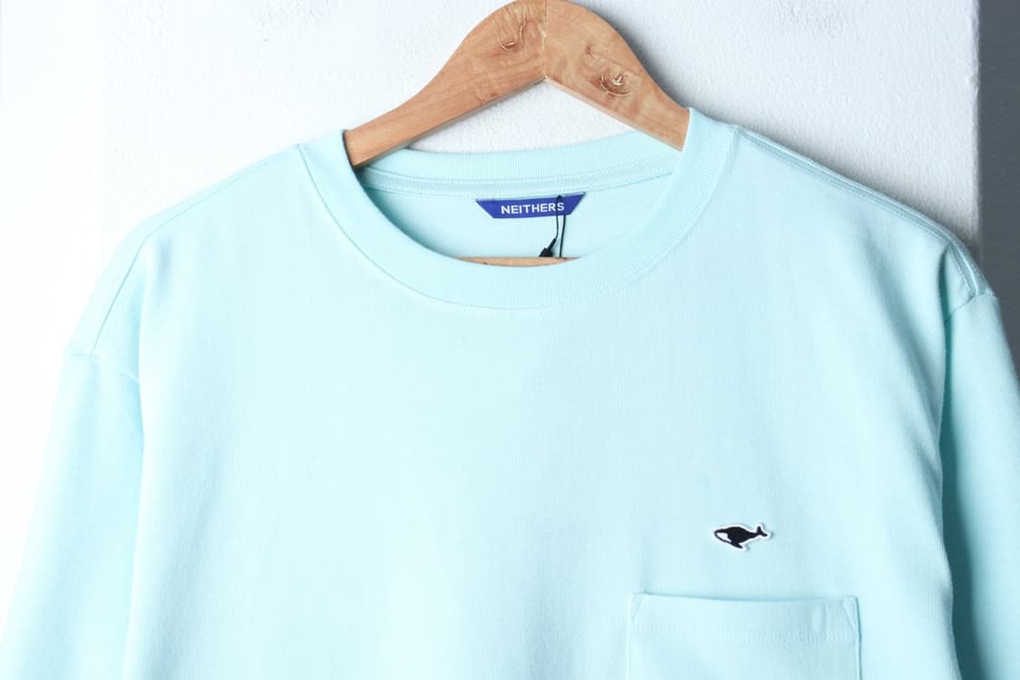 (XL-2XL) 네이더스 반팔 티셔츠 새상품 연블루 USA-H32529 상품이미지3