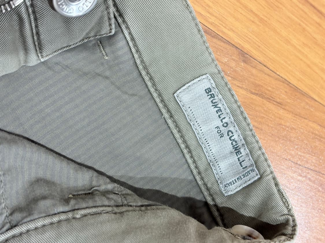 부르넬로 쿠치넬리 키즈 바지 상품이미지3