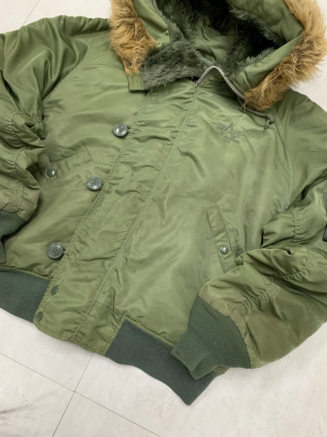 알파인더스트리 봄버 자켓 #398 상품이미지3