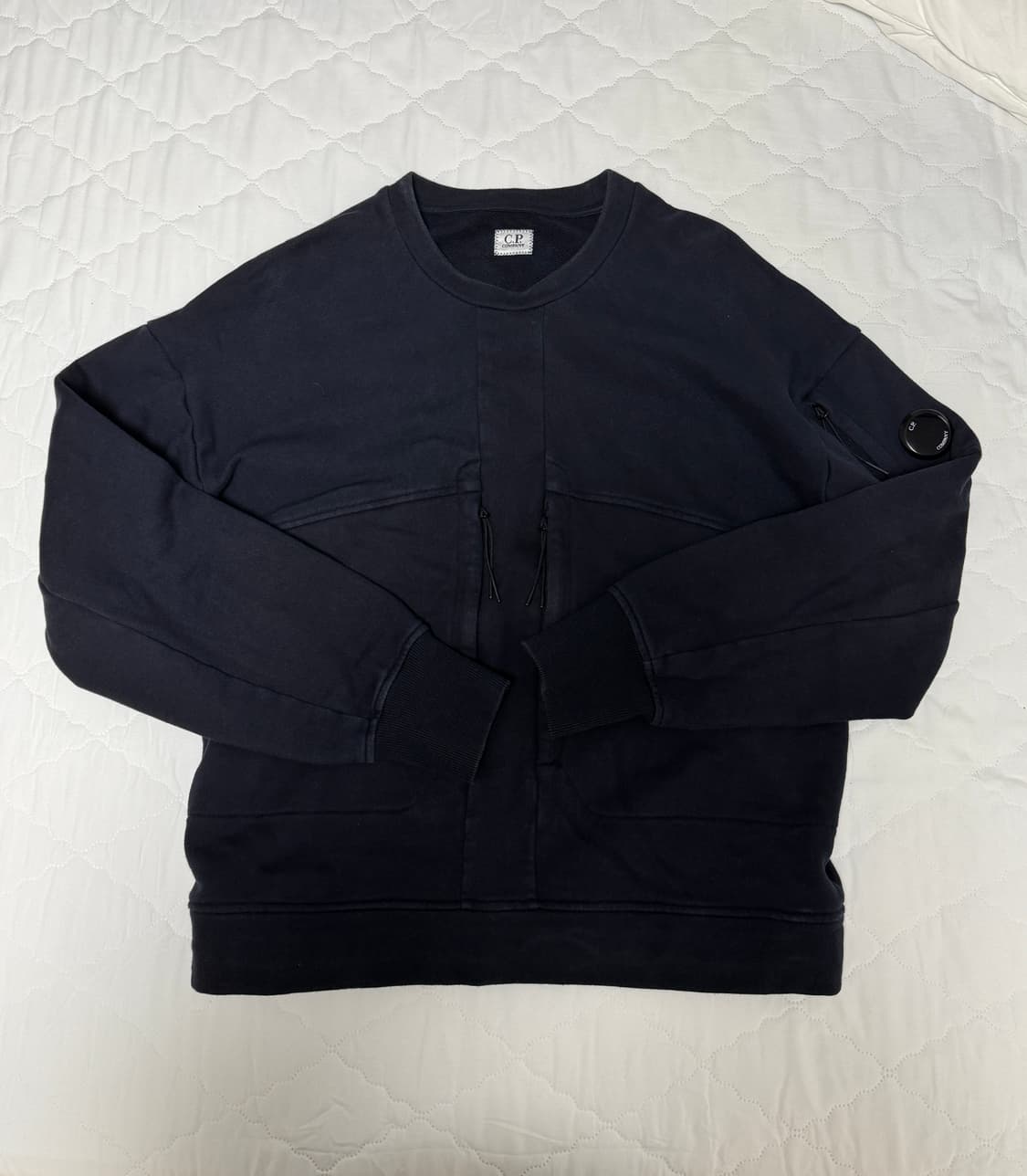 CP컴퍼니 지퍼 맨투맨 네이비 105 최상급 상태!! 상품이미지1