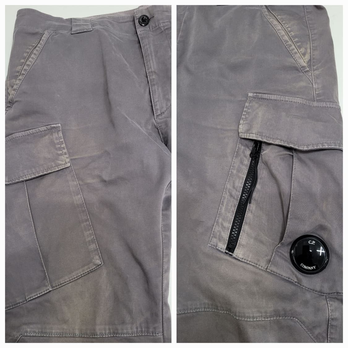 CP 컴퍼니 23SS 가먼트다잉 렌즈 와펜 카고 팬츠 / 남 84 매장판 상품이미지6