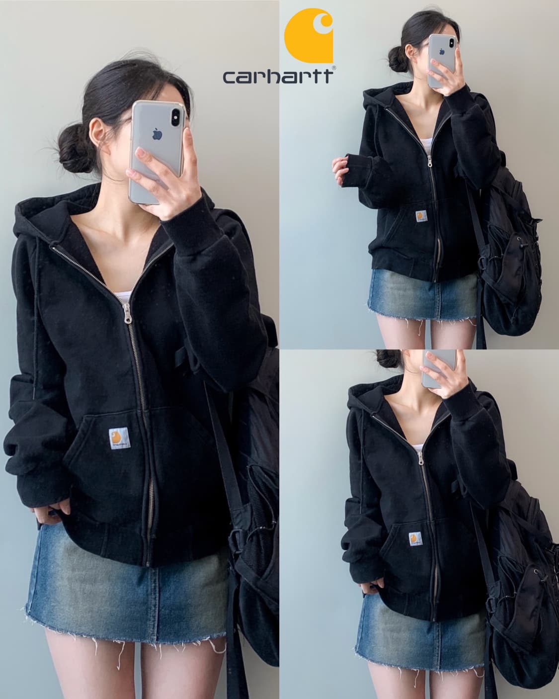 칼하트 후드집업 상품이미지1