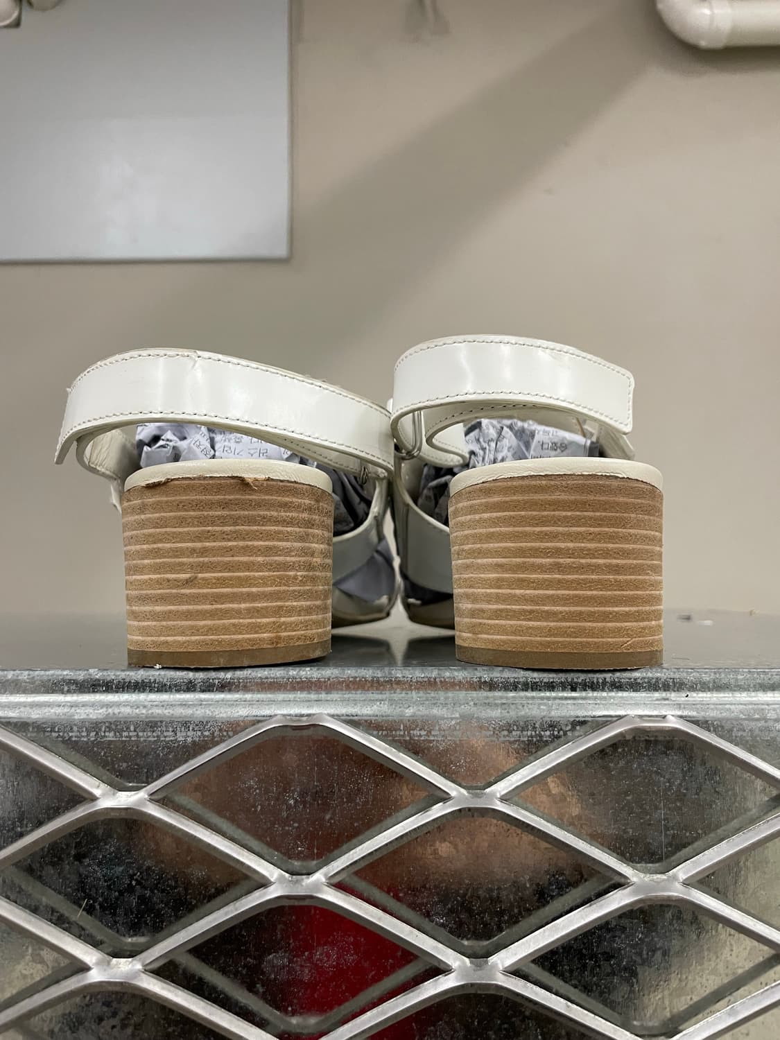 질샌더 스트랩 레더 샌들 화이트 37 (gr-4717) 상품이미지3