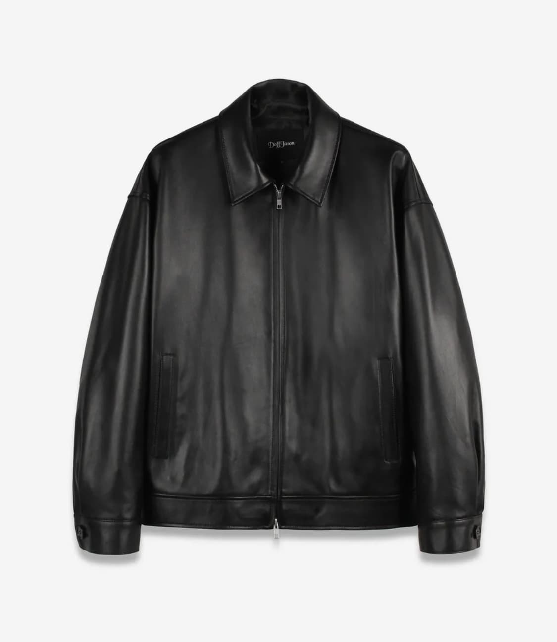 도프제이슨 오버핏 램스킨 싱글 자켓 상품이미지2