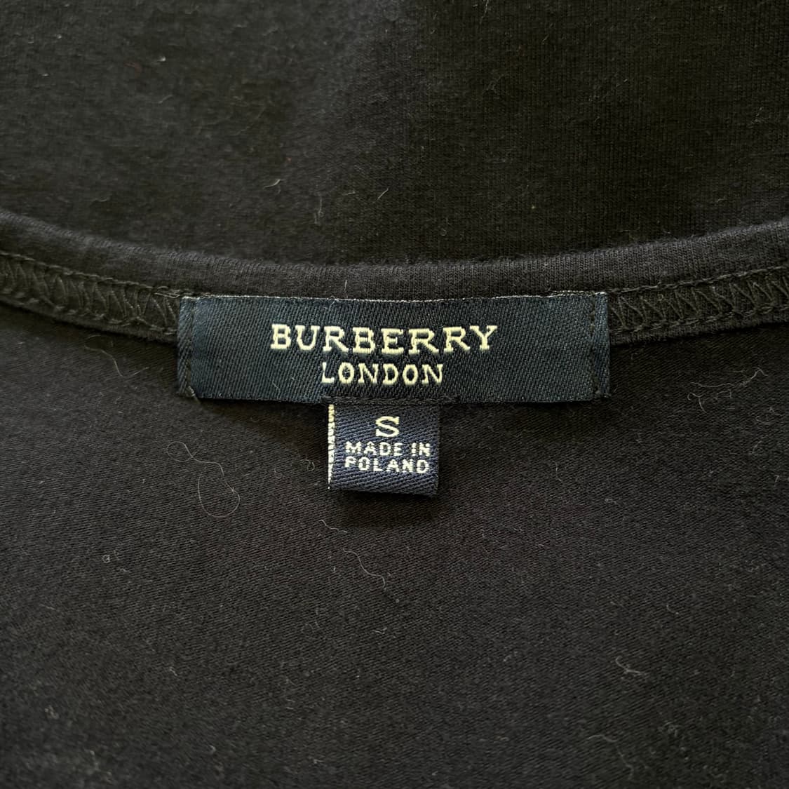 S 버버리 여성용 브이넥 티셔츠  상품이미지4