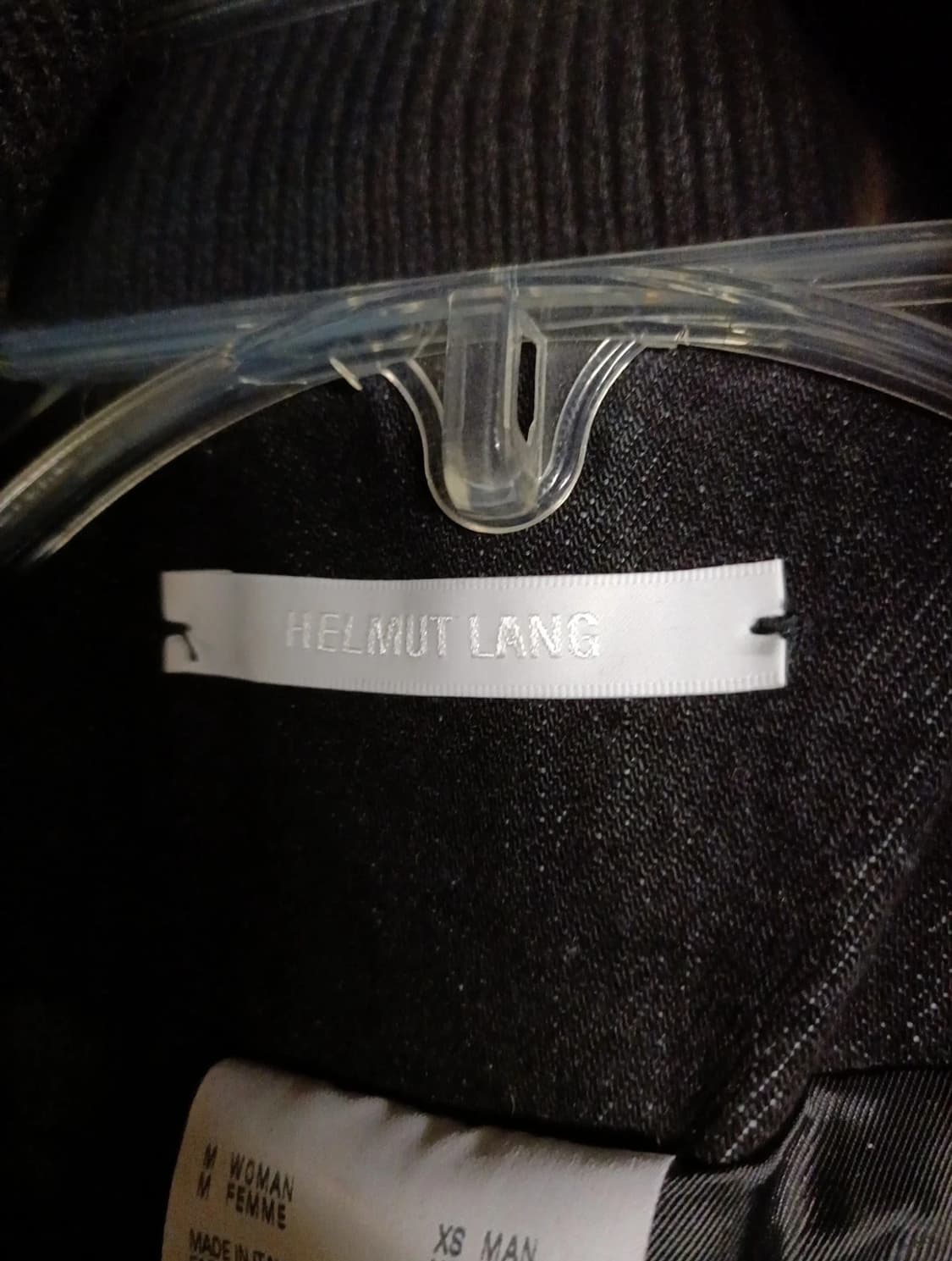 헬무트 랭 니트 칼라 트러커 자켓 상품이미지8