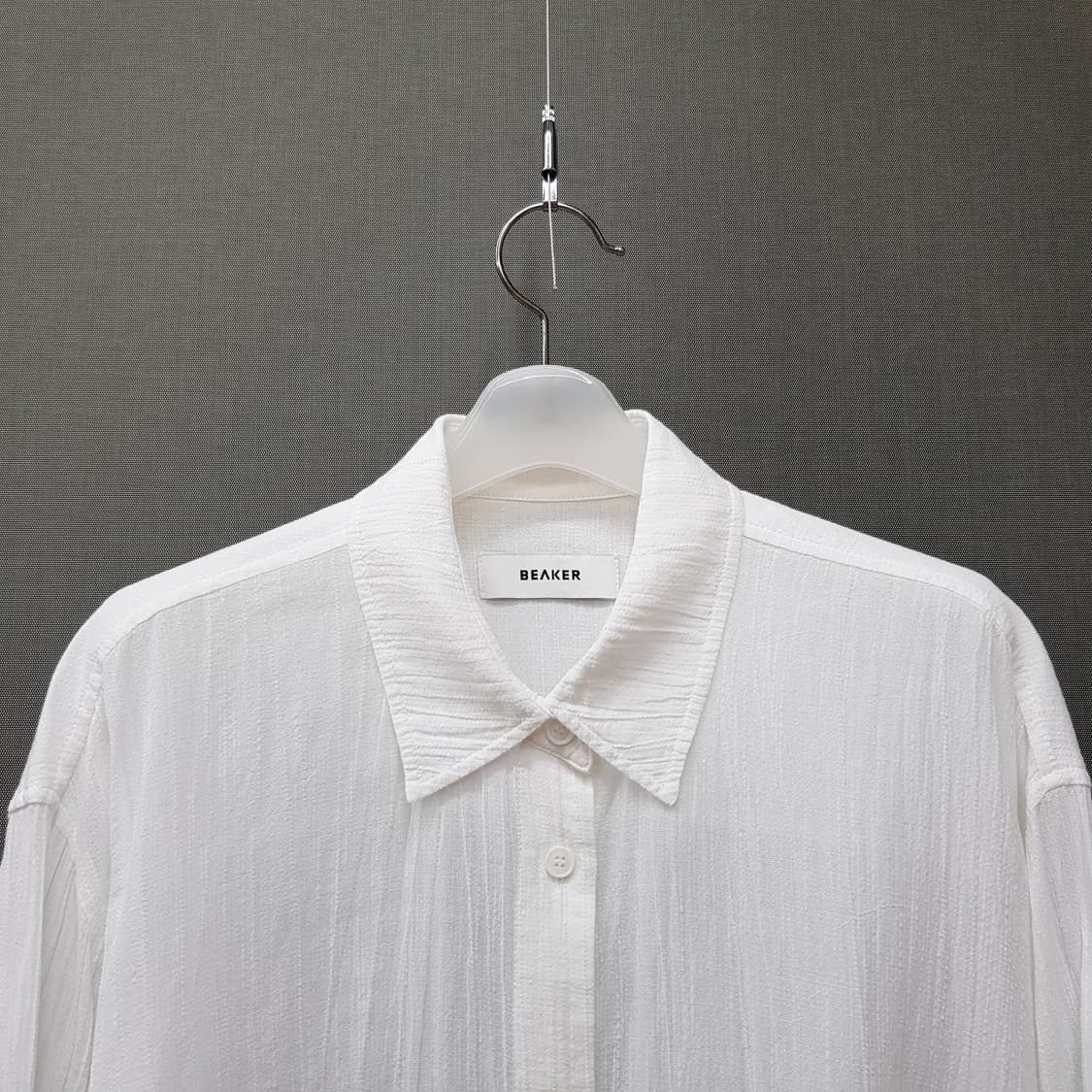 BEAKER 비이커 2024 코튼 린넨 루즈핏 셔츠 F사이즈 상품이미지2