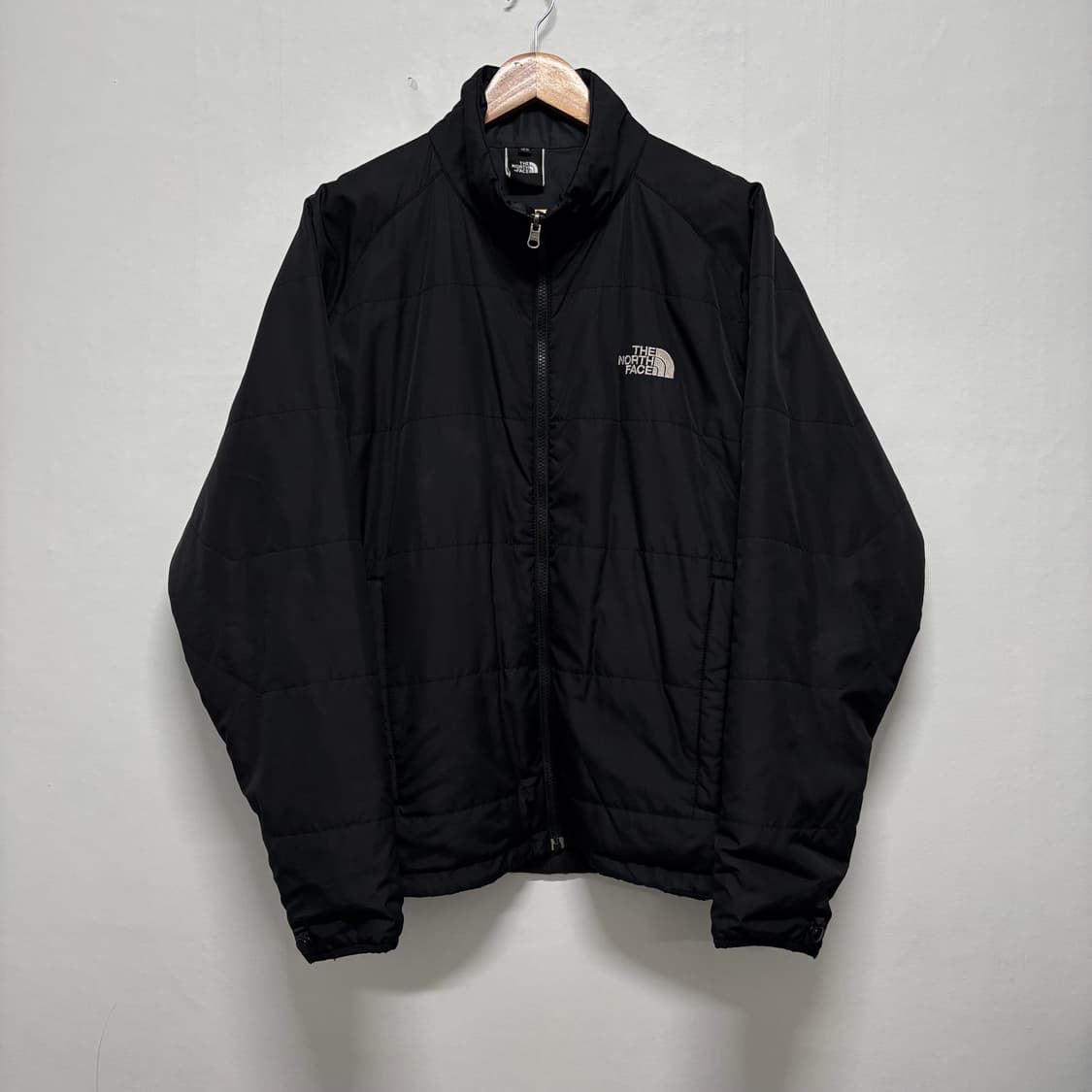 노스페이스 블랙 경량 누빔 자켓 상품이미지1