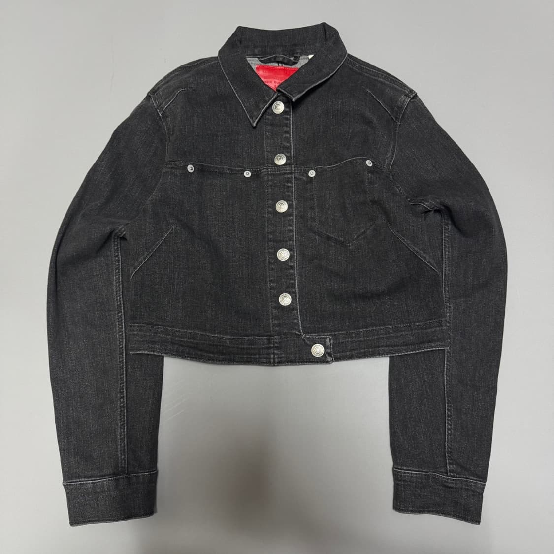 리바이스(Levi's) 차콜 코튼 LEJ 엔지니어드 쇼트 트러커 자켓 상품이미지6