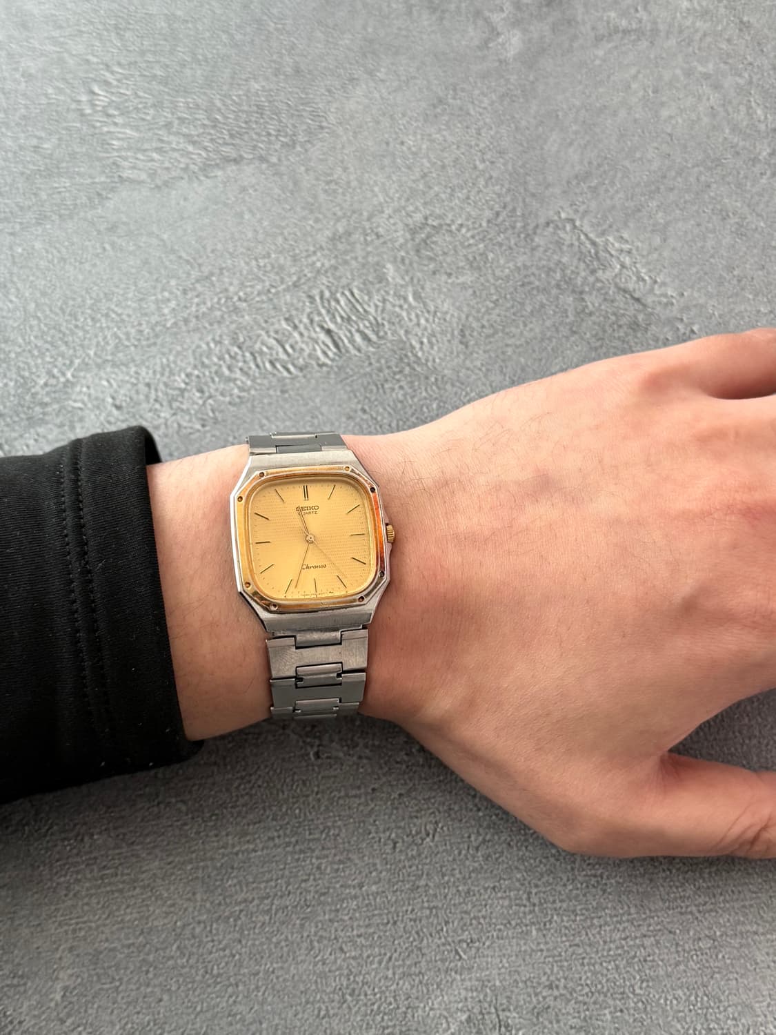 세이코 Seiko Chronos 쿼츠 콤비 상품이미지5