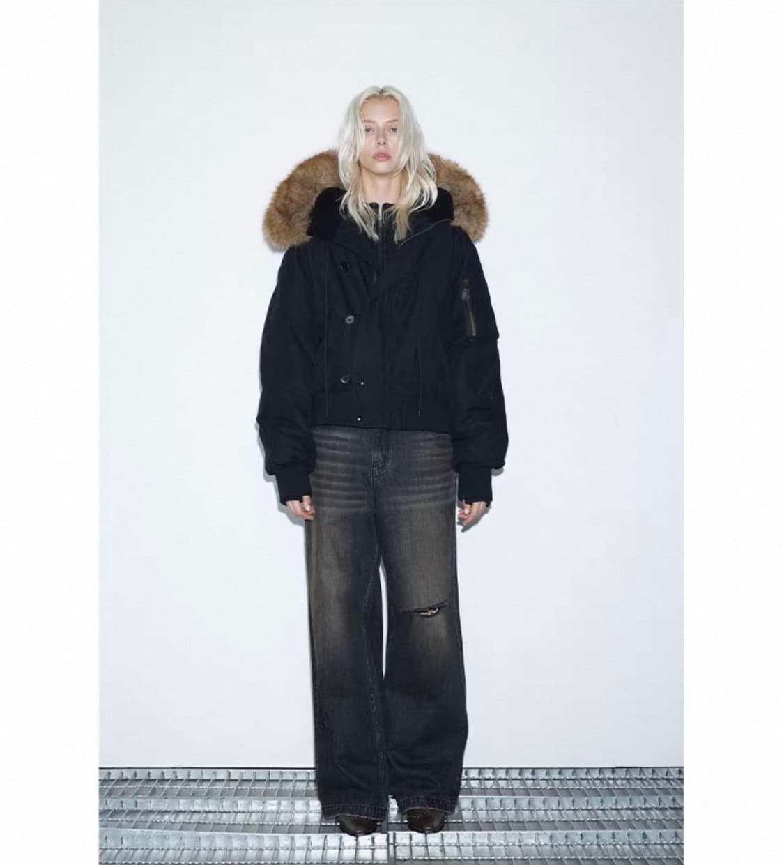 AHNKANK바른 후드 워크 패딩 상품이미지3