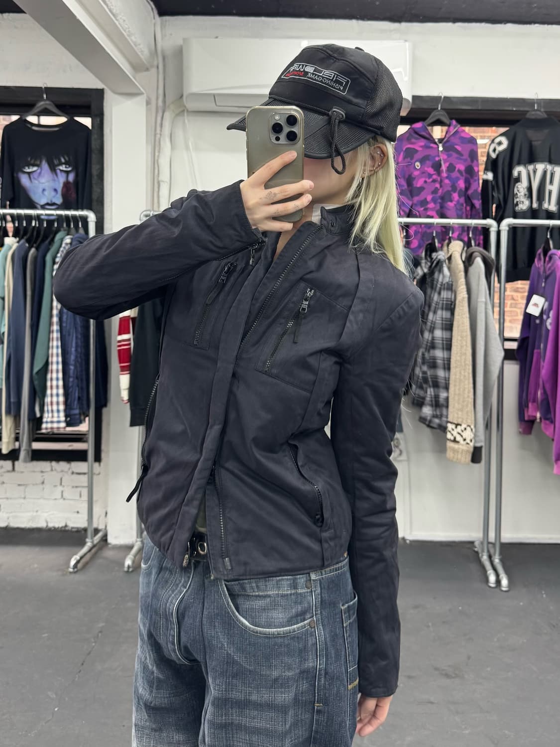 아르마니 익스체인지 사이드패치 코튼자켓 상품이미지4