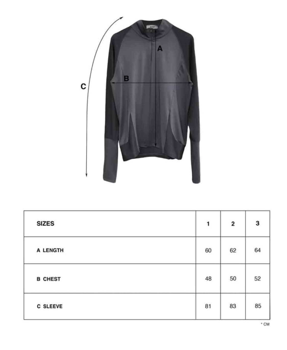 지초이 메쉬 롱슬리브 3사이즈 상품이미지4